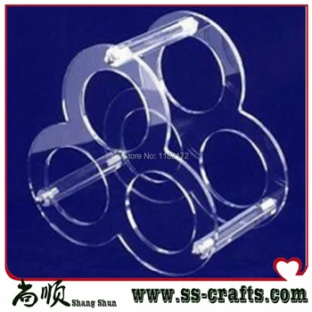 

Acrylic Wine Rack Wine Shelf Wine Holder 3 Bottles