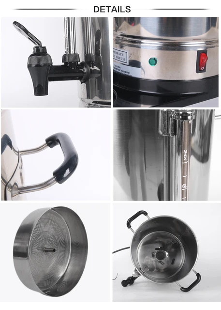 ITOP wysokiej jakości 6L automatyczne ze stali nierdzewnej ekspres do kawy filtr ekspres do kawy Espresso ue US wtyczka tanie i dobre opinie IP06 STAINLESS STEEL Americano 1500W 110-220 V Z Wyświetlaczem ITOP wysokiej jakości 6L automatyczne ze stali nierdzewnej ekspres do kawy filtr ekspres do kawy Espresso ue US wtyczka tanie i dobre opinie IP06 STAINLESS STEEL Americano 1500W 110-220 V Z Wyświetlaczem