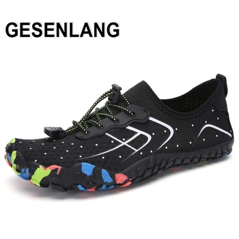 

Unisex Fiver Fingers Water Shoes Men's Big Size Breathable Quick Drying Swimming Aqua Shoes Women's Outdoor Barefoot Beach Shoes