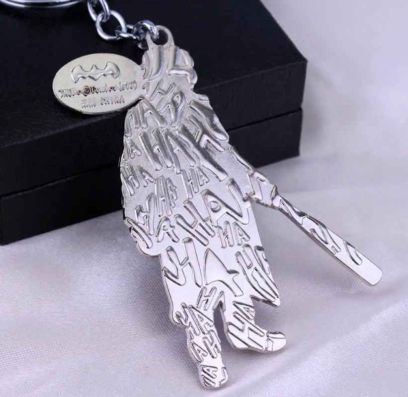 Эмалевый мужской/женский брелок с надписью Let's Put A Smile|joker keychain|keyrings for a womankeychain