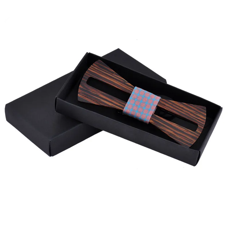 weddding bow wood tie 16