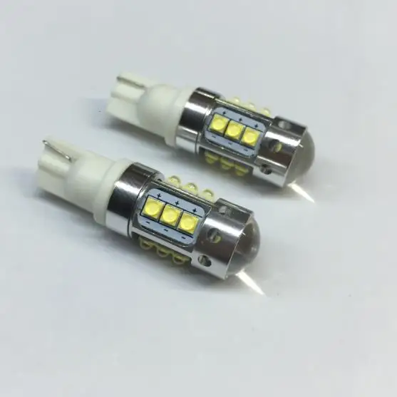

2Pcs/Lot 80W High Power Projector W16W T10 T15 LED Backup Reverse Light Bulbs DRL For 2016-up Honda Civic, Xenon White Color