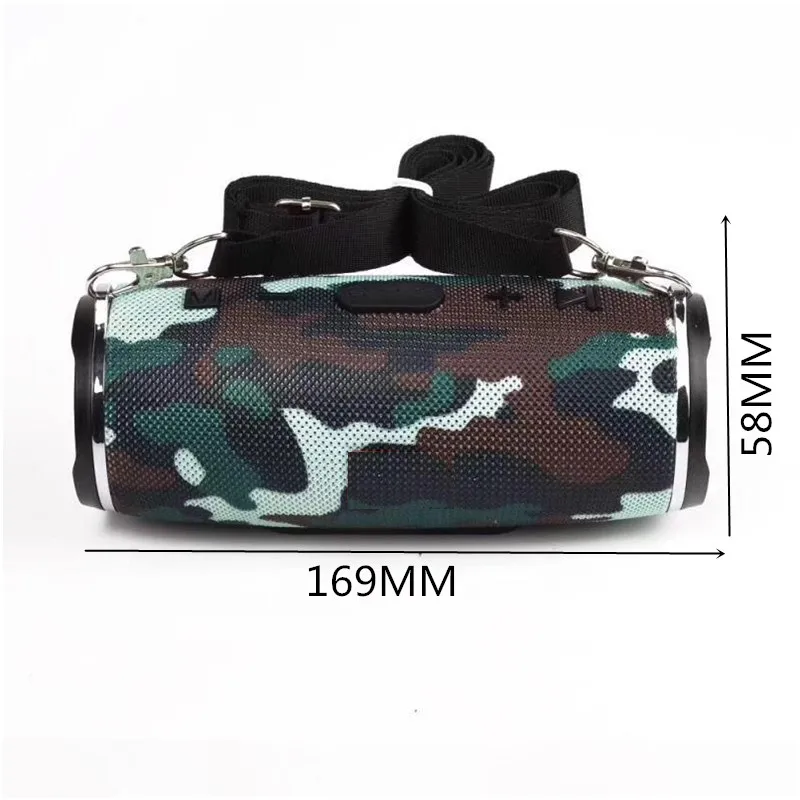 Wireless Bluetooth Speaker music Box Outdoor Column charge Portable mini Speaker hi fi loudspeaker with usb TF Player lordzmix (23)