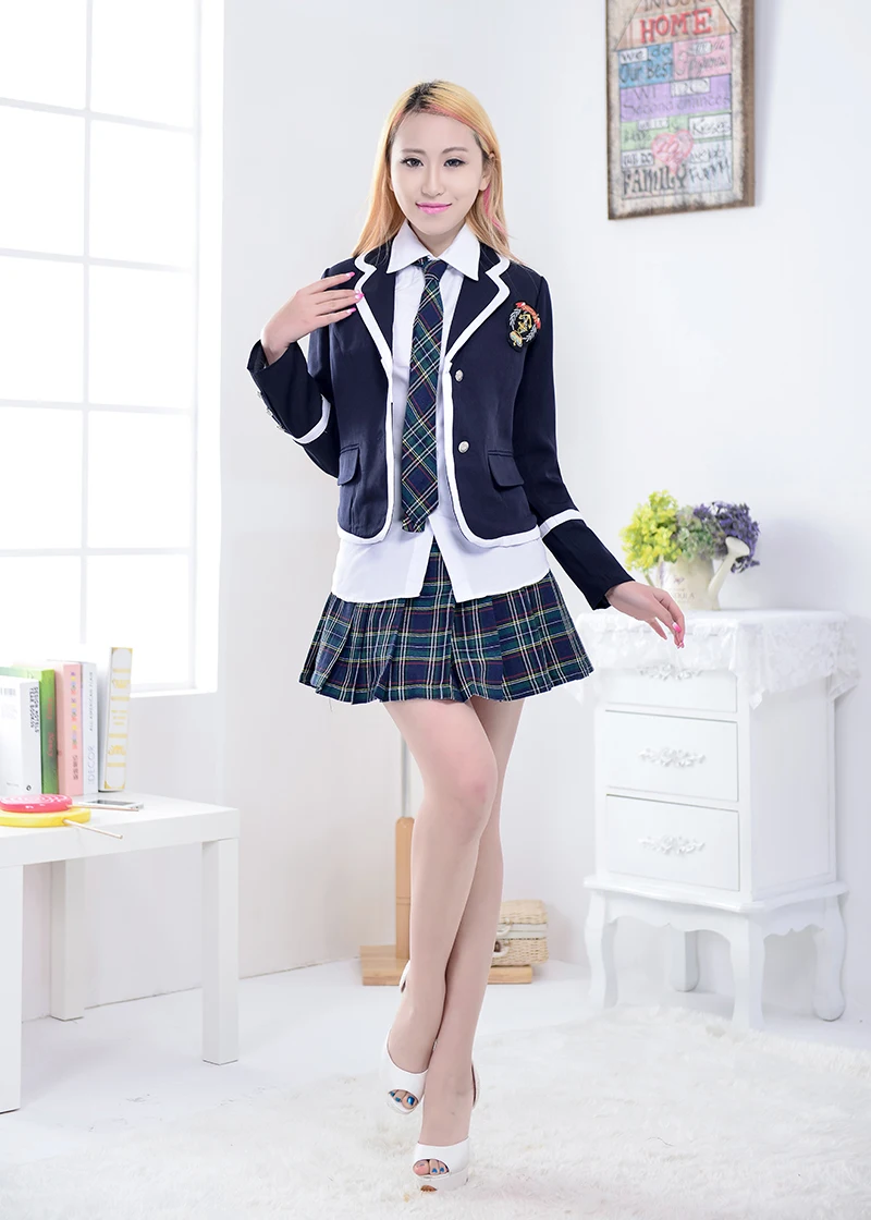 New school girl costume Sexy shool uniforms wholesale Fancy dress