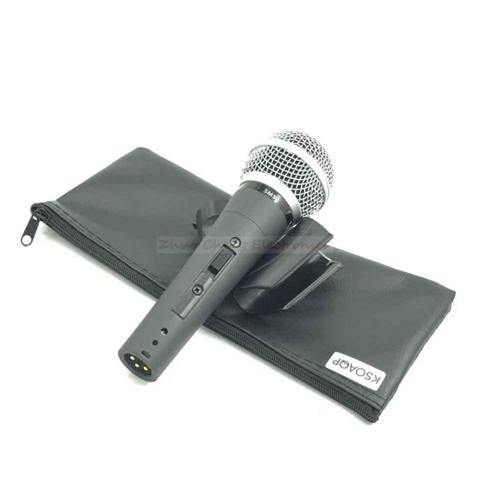 

High Quality Version Professional SM58 Wired Microphone Vocal Karaoke Handheld Dynamic SM58LC SM58SKMicrofone Microfono Mike Mic