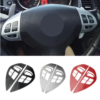 

Steering Wheel Switch Button Audio Cruise Control Button Sticker Cover Trim For Mitsubishi ASX Lancer Outlander RVR Pajero Sport