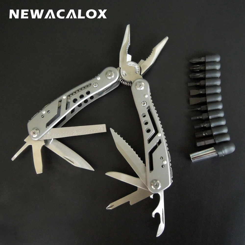 Buy NEWACALOX Multifunction Pliers with Screwdriver