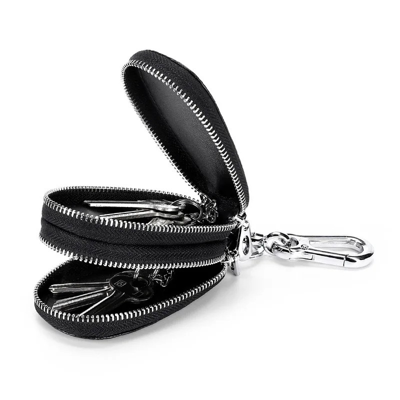 

Crocodile Candy Color Multi-function Leisure Business Car Key Set Oval Double-layer Motor Vehicle Key Bag
