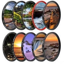 KnightX FLD UV CPL ND Star line Camera Lens Filter For canon eos sony nikon 52mm 58mm