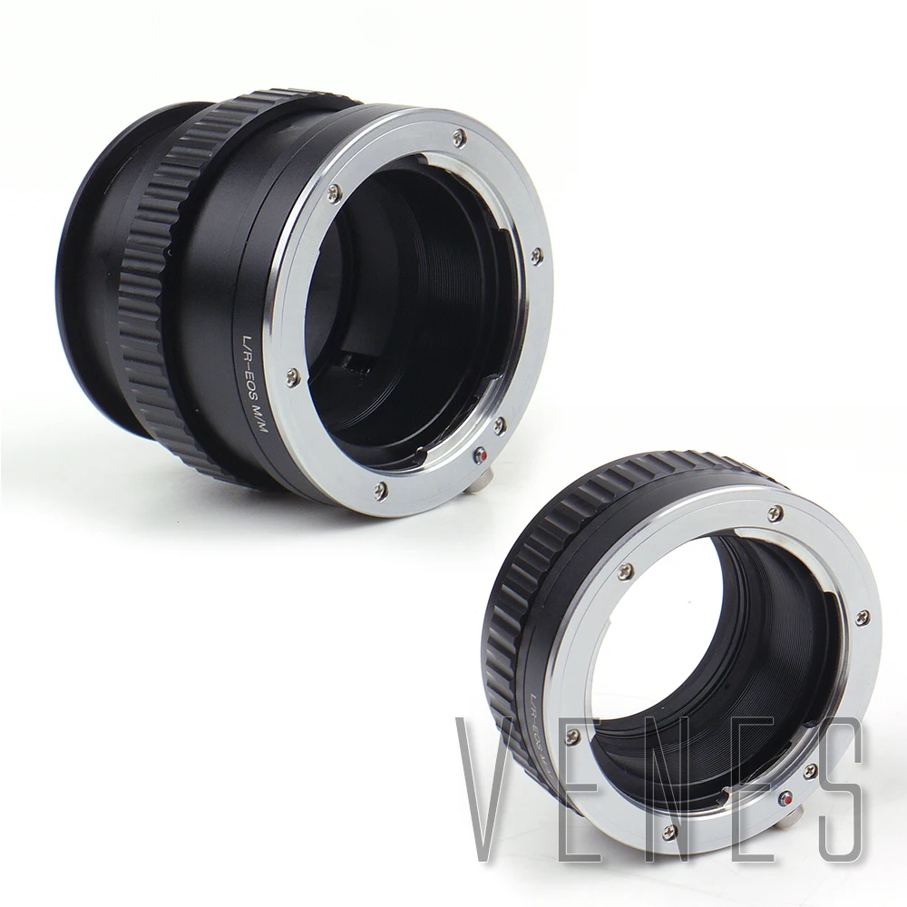 Venes Lr-Per Eos M, Regolabile Macro All'Infinito Adattatori Per Obiettivi Fotografici Vestito Per Leica R Lens Per Vestito Per Canon Per Eos M Camera
