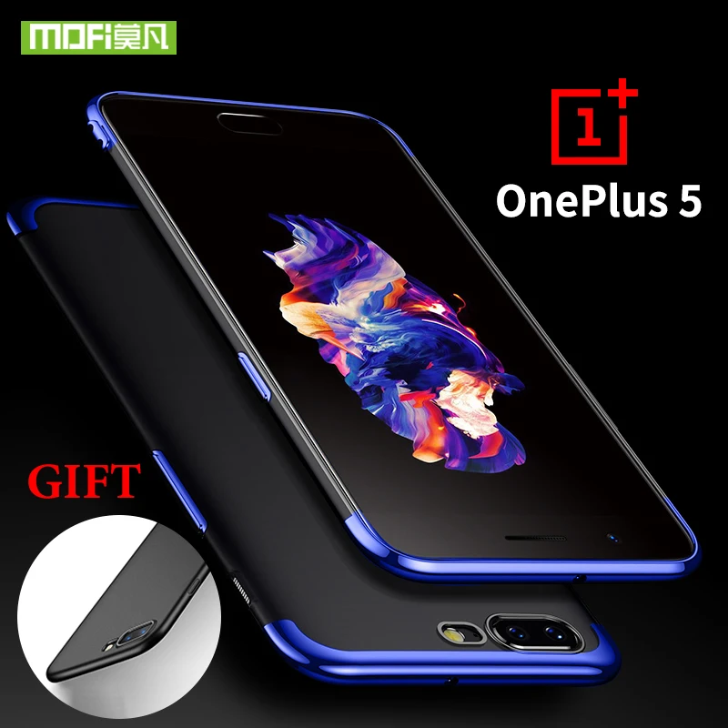 oneplus 5 case soft TPU back cover Mofi original silicone fundas one plus a5000 transparent coque 5.5 inch |
