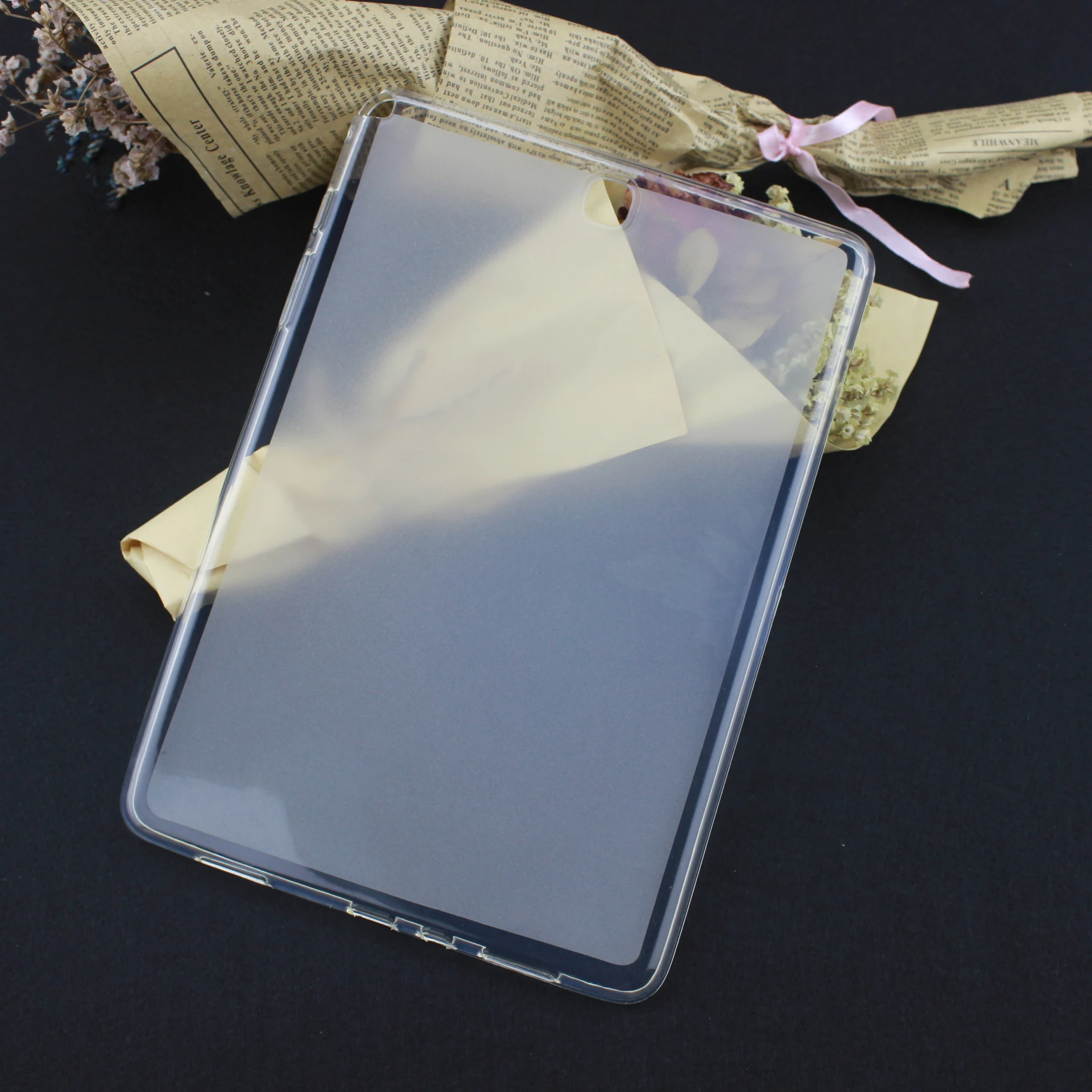 Мягкий термополиуретан прозрачная на планшет чехол для samsung galaxy ...