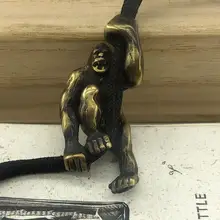 EDC Инструменты Нож бусины латунь орангутанг бусы на шнурок Паракорд нож брелок инструмент DIY кулон#128