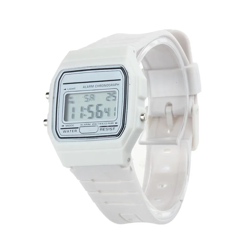 

Lovers Men Women Watches LED Digital Watch Electronic Wristwatches Creative Calendar Silicone Watch relogios masculino #D