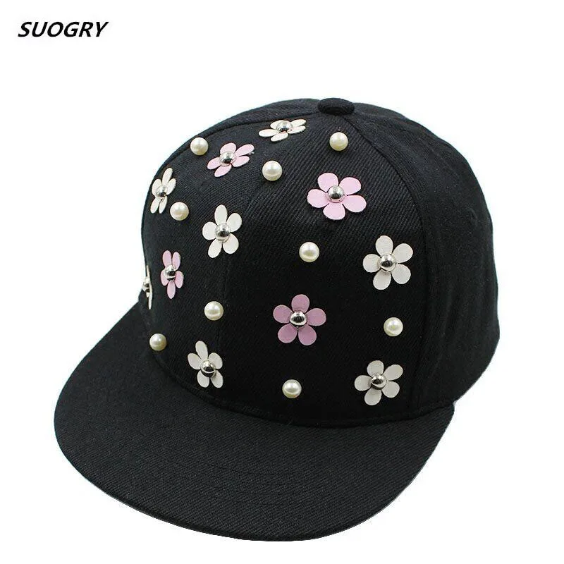 

Fashion Snapback Hat Punk Hedgehog Rock Hip Hop Flower Rivet Stud Spike Spiky Hat Cap Baseball Cap For 3-8Yrs Kids