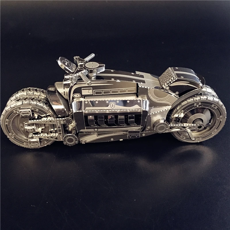 Модель ММЗ NANYUAN 3D набор металлических моделей Dodge Tomahawk модель сборки мотоцикла DIY