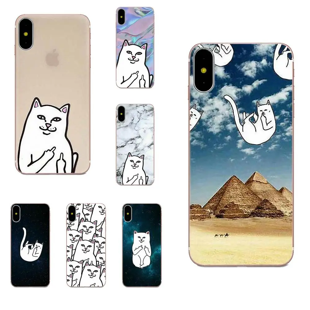 Мягкий чехол для телефона Rip N Dip Cat Huawei Honor Mate Nova 2 6A 7A 7C 8C 8S 10 10i Y5 Y9 Lite P Smart GR5