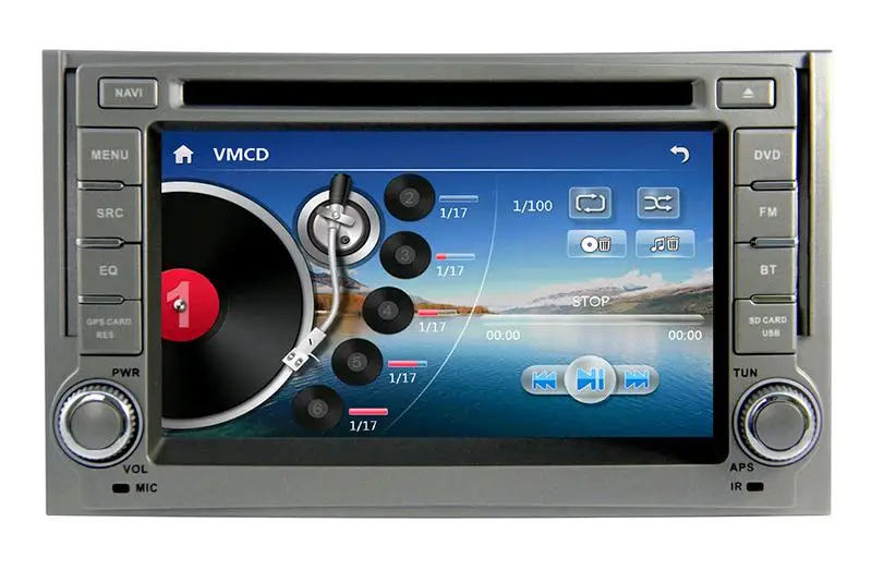 Автомобильный DVD плеер 6 2 дюйма с GPS (опционально) USB AUX BT/TV аудио радио стерео