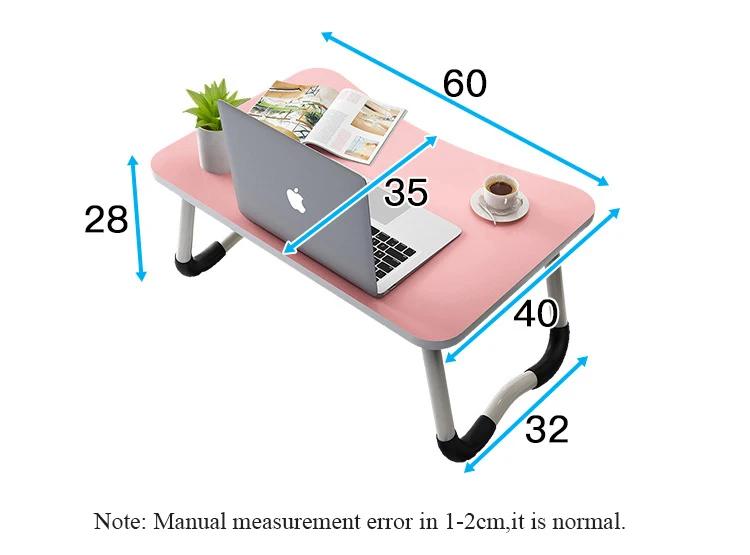 Над кроватью стол складной большой рабочий стол компьютерный стол общежития спальня нескользящий деревянный ленивый стол портативный