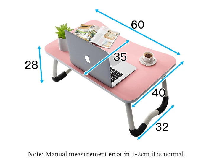 Suporte de Laptop Dobrável Ergonômico Portátil Cama Mesa Notebook Tablet Computador de Mesa Mesa para Mobiliário de Casa para o Sofá Cama 18 Dobrável portátil suporte ergonômico cama portátil notebook