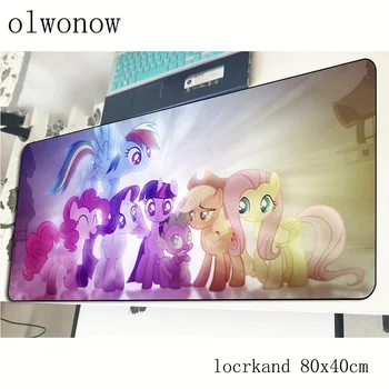 

my little pony mousepad gamer Cartoon 800x400x2mm gaming mouse pad Aestheticism notebook pc accessories padmouse ergonomic mat