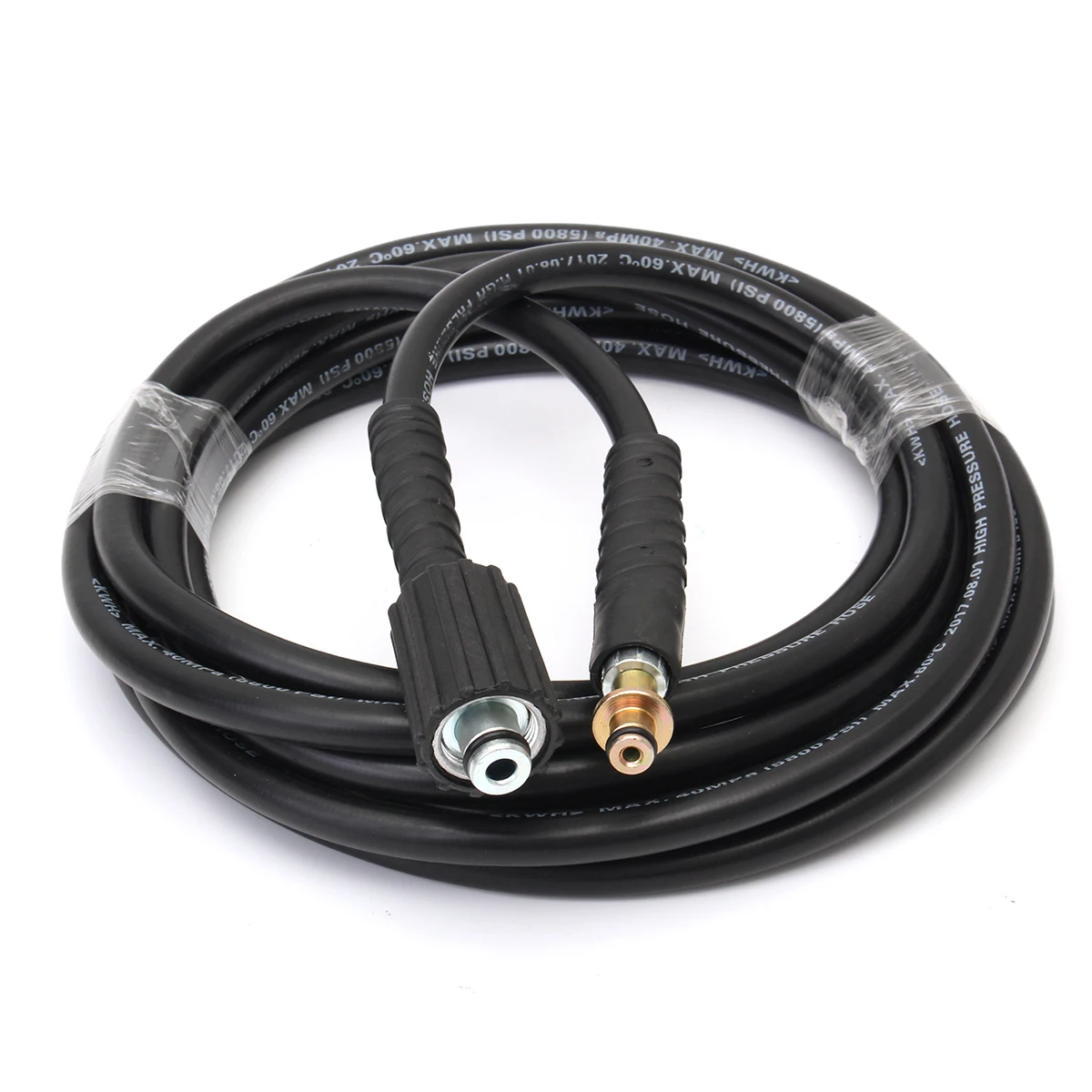 Tanie 15FT 5m 2300PSI 160BAR automatyczny wąż wysokociśnieniowy myjnia samochodowa wymiana Cleaner dla k K2 połącz z plastikowy pistolet