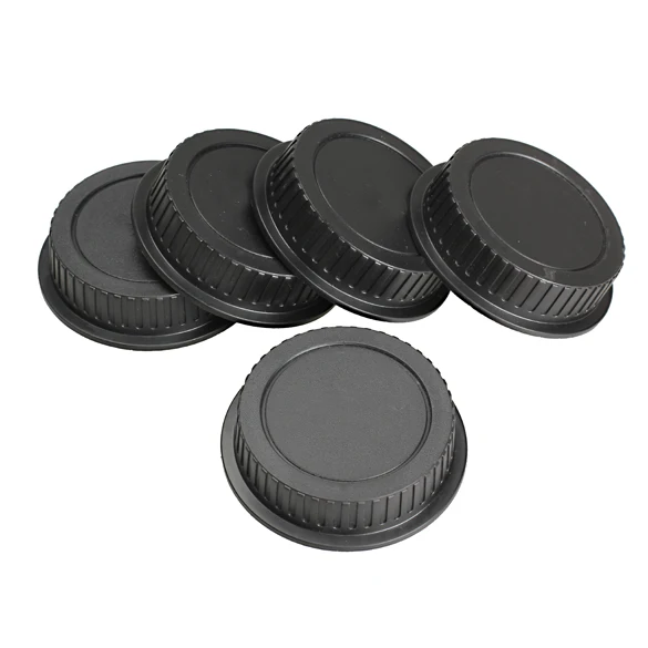 

Camera Rear Lens Cap Cover Anti-Dust Lens Protective Cover for Canon EF ES-S EOS Series Black Lens Caps