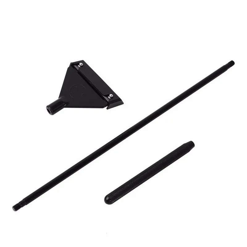 Stainless Steel Aquarium Maintenance Tools Kit Aquatic Plant Grass Tweezers Scissor Algae Razor Scraper with 10 Blades4