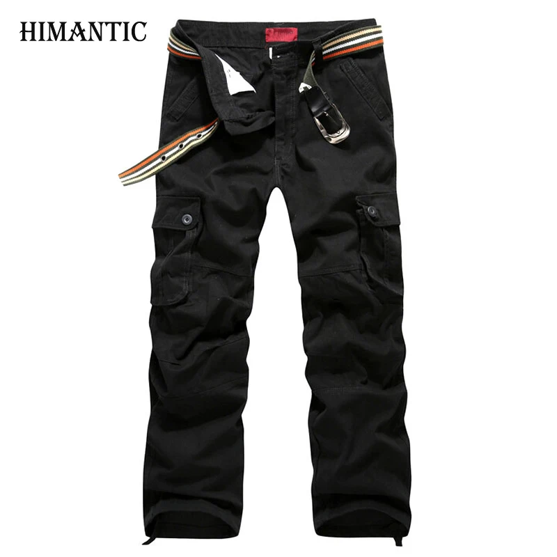 Для мужчин Брюки карго Военная Униформа армейские штаны 100% хлопок