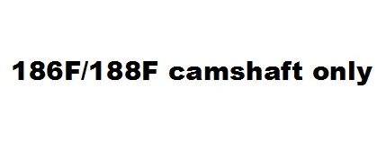 Дизельный двигатель распределительного для Yanmar - Цвет: 186F 188F camshaft