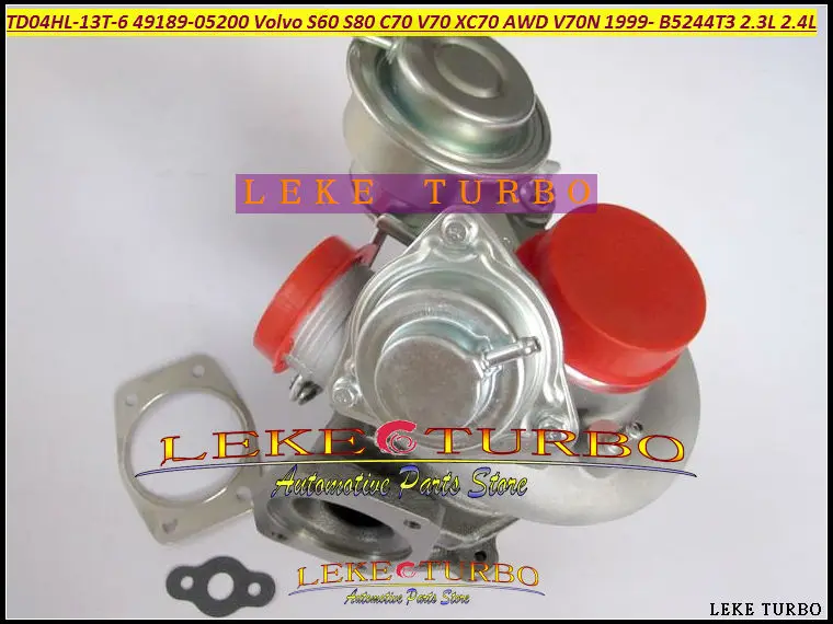 Turbo TD04HL TD04HL-13T 49189-05202 8658098 8602396 49189 05202 для VOLVO S60 S80 C70 V70 XC70 AWD V70N B5244T3 2.3L 2.4L 240HP