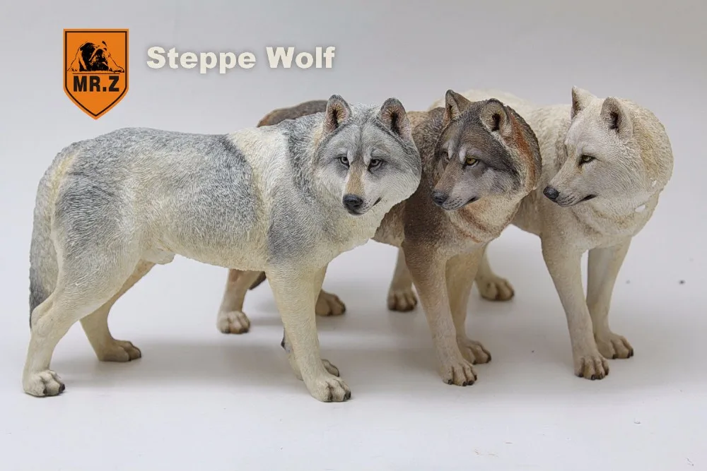 1:6 весы, аксессуары для фигурок, steppe wolf для 1", фигурка, кукла из смолы, модель животного, игрушка, не включает в себя куклу и другие