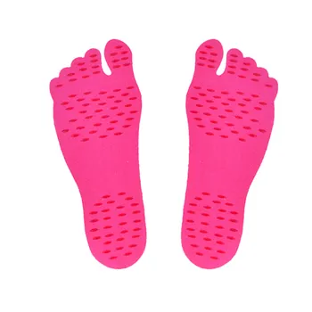 

Hot Selling 1 Pair Adhesive Foot Pads Feet Sticker Stick On Soles Flexible Anti-slip Beach Feet Protection -B5
