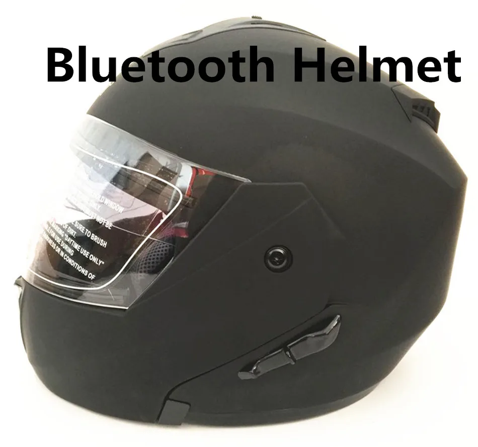 Bluetooth откидной мотоциклетный шлем модульный мотоциклетный шлем с внутренним солнцезащитным козырьком безопасности с двойными линзами гоночные Полнолицевые шлемы