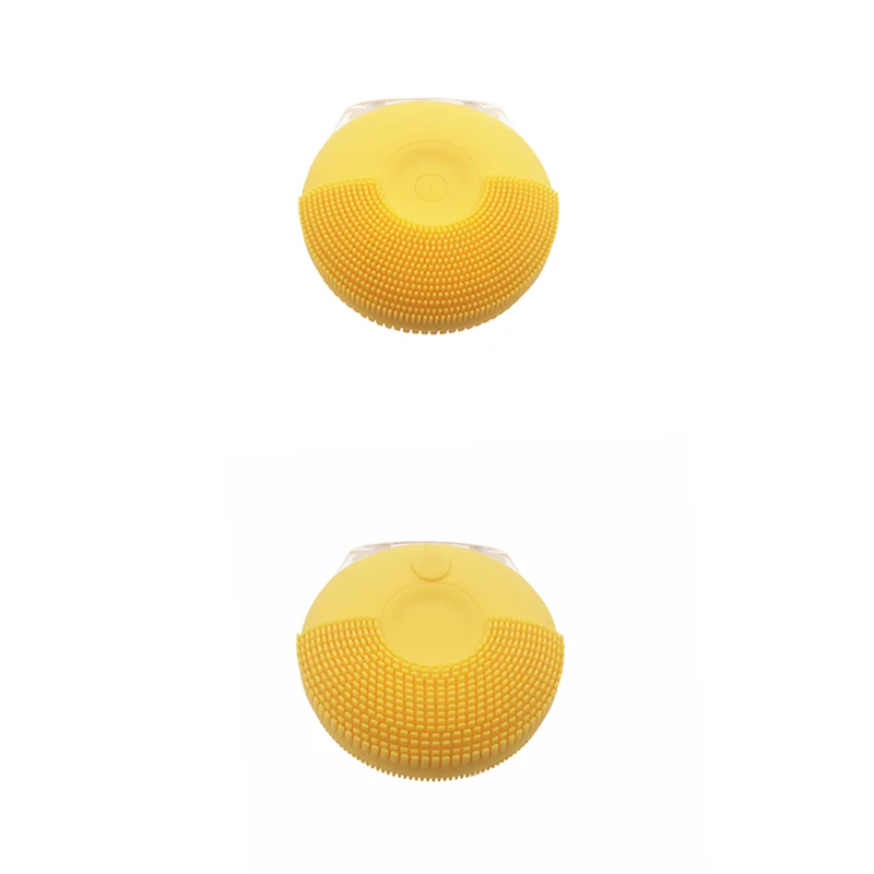 facial clean brush yellow 9