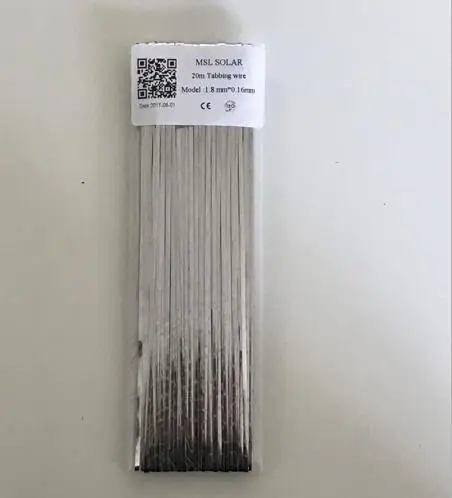 Zonnepaneel Zonnecel Lassen Strip 1.8*0.16mm Tabben draad soldeer Ribbion. Tin-plaat koperen strip 20 m/partij Freeshipping!