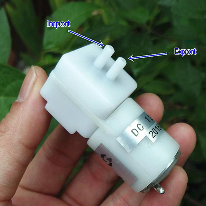 

Mini Pressure Air Pump DC 6-12V Negative Pump for Pumping, Aeration, DC Small Air Pump