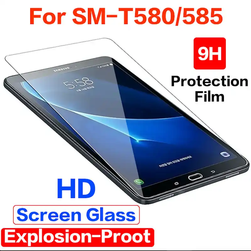 Закаленное стекло для Samsung Galaxy Tab A A6 10 1 2016 Защита экрана SM T580 T585 587|Защитные экраны