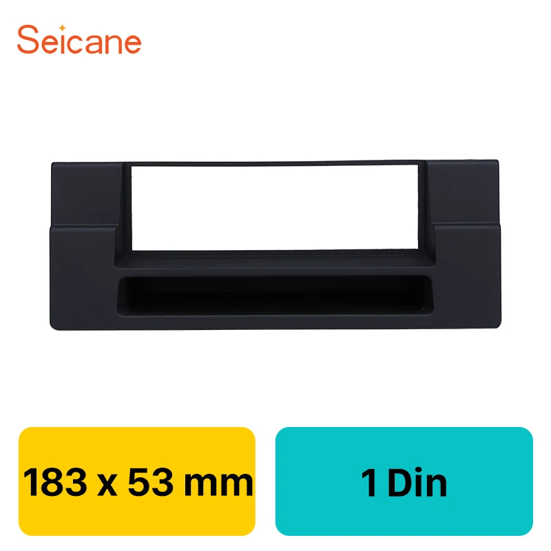 Seicane Install Dash Bezel Trim Kit 183 53mm One Din Car Stereo Frame for 1996 2006