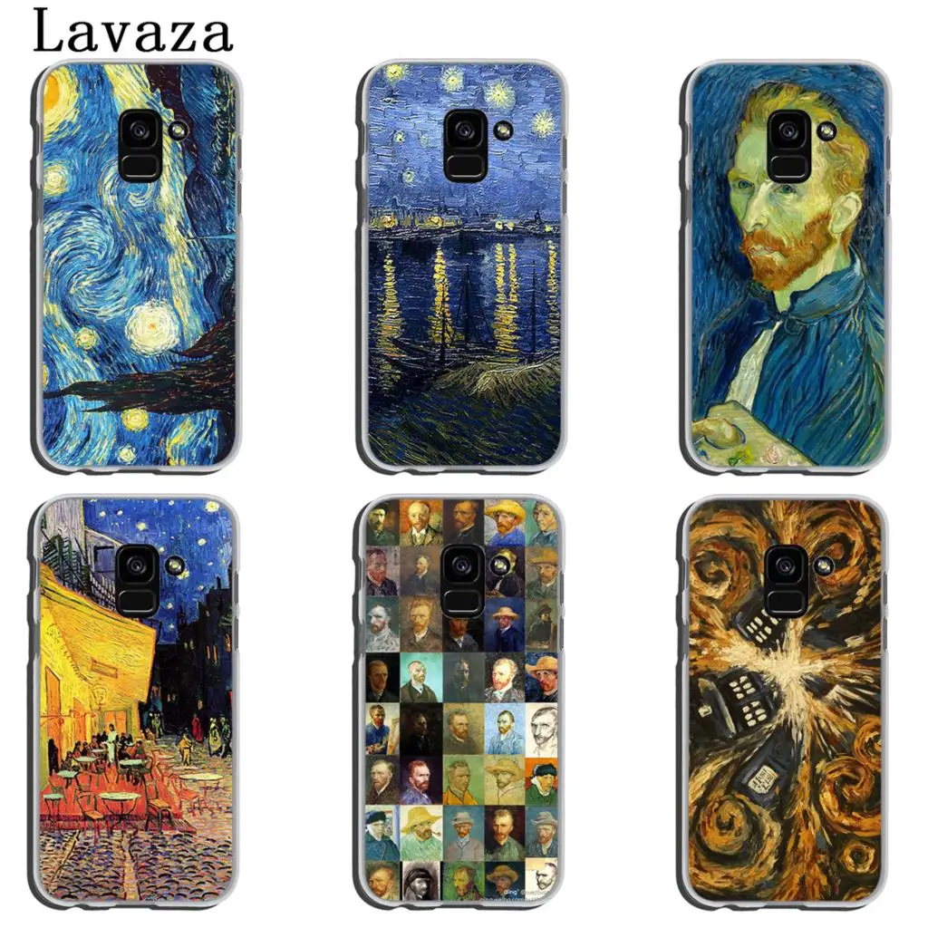 Твердый чехол для телефона Lavaza Van Gogh Tardis Samsung Galaxy Note 10 A9 A8 A7 A6 Plus 2018 A3 A5 2017 2016 2015 A2|for