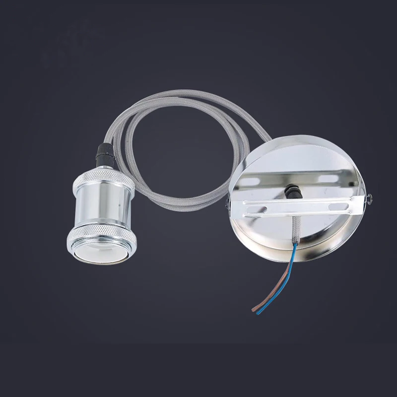 DIY личность Винтаж свет Цоколи крышка светодиодной лампы держатель подвесной светильник E27 edison Потолочный Светильник Оттенки для декоративная подсветка для дома