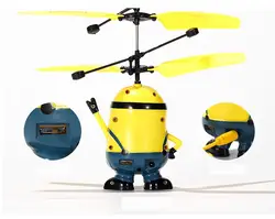 Ewellsold Мини вертолет индукции Летающий дистанционное управление дроны Детские электронные игрушки Бесплатная доставка