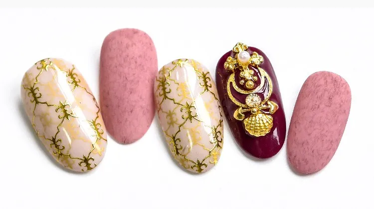 1 лист Золотой Лозы стикеры 3D на ногти Nail Art Переводные лозы дизайн ногтей японский стикер для ногтей тату Мода наклейки для ногтей