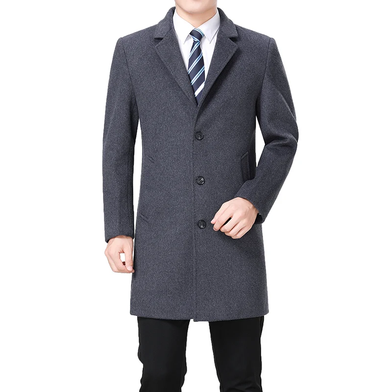 2020 High Quality Wool Coat Men Winter Long Coat Peacoat Long Jacket Men Cashmere Coat Mens Wool Blend Overcoat Trench Coat Man 2020 High Quality Wool Coat Men Winter Long Coat Peacoat Long Jacket Men Cashmere Coat Mens Wool Blend Overcoat Trench Coat Man