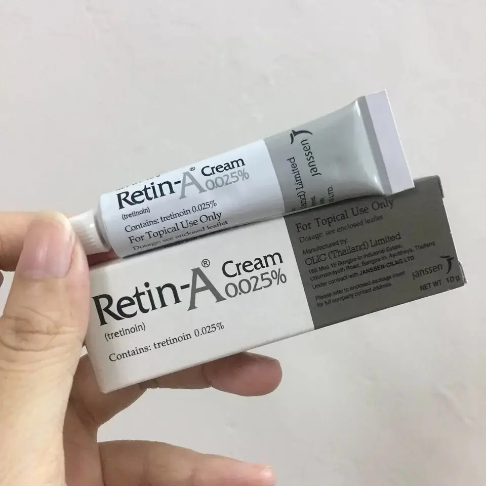 

Retin-A Cream 0.025% 10g Anti Wrinkle Anti Aging Face Fine Lines Acne Treatment