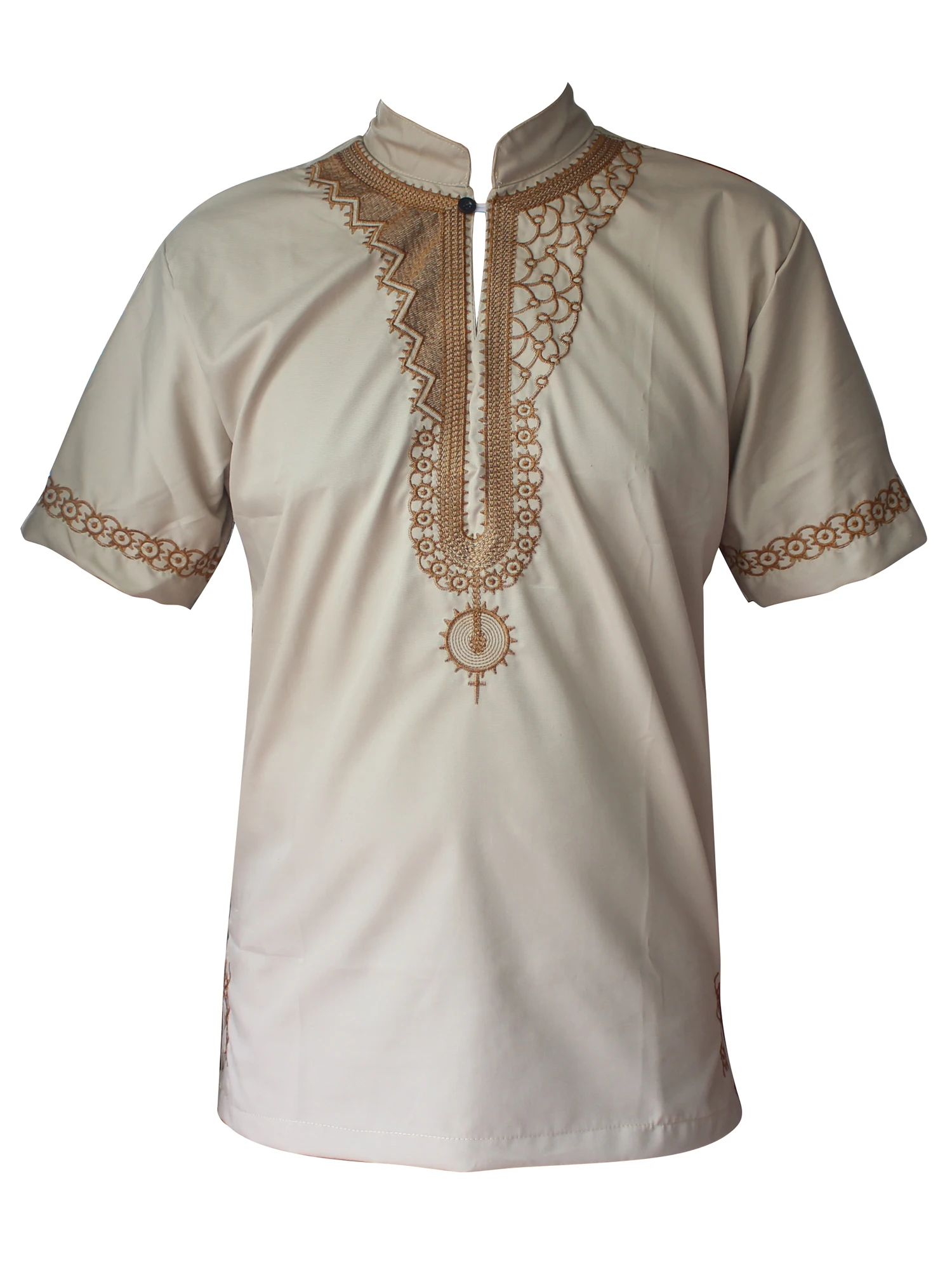 Летняя мужская Повседневная футболка Dashikiage с вышивкой Кванзаа