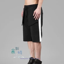 27-44 Новинка года мужская одежда стилист волос Мода повседневное Bump вязать стерео шить брюки для девочек плюс размеры костюмы