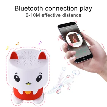 

Wireless Speaker Cartoon Style TF Card Portable Stereo Bluetooth Speaker GDeals