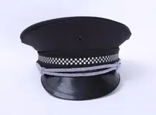 Police Hat army Visor cap Uniform Octagonal Dance Costumes Military Sailor Hats for party for girls coaplay Halloween Christmas black police hat cosplay police accessories military hat uniform cap police uniform hat halloween party supplies