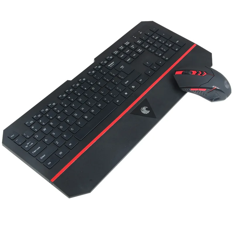 

E780 super slim wireless gaming keyboard mouse combo set for computer desktop notebook home office typing